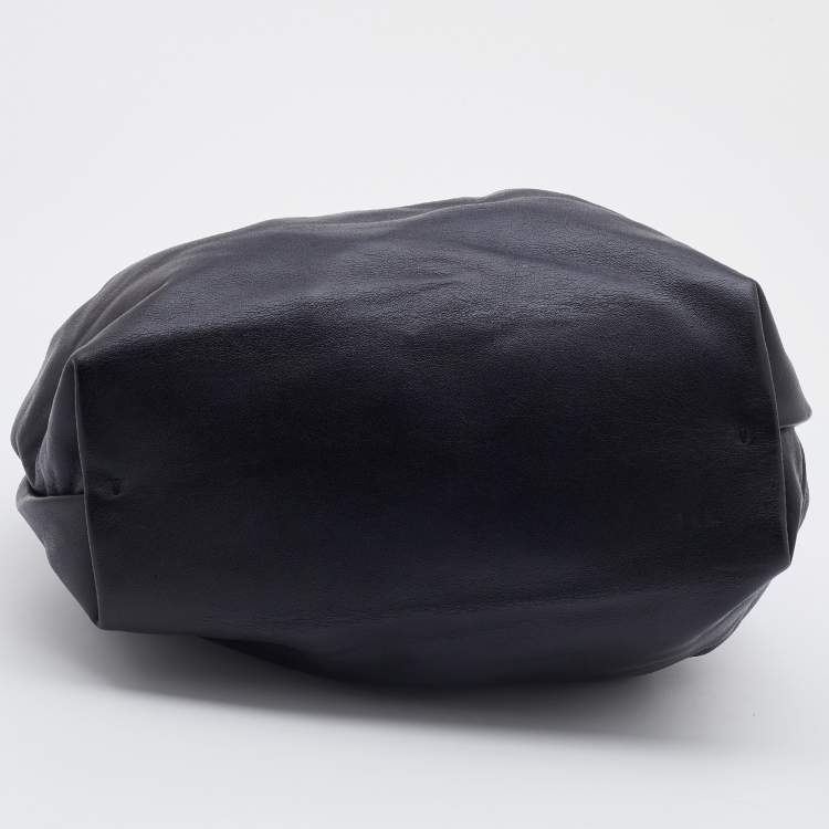 Pre Owned Stella McCartney Black Faux Leather Noma Bucket Bag