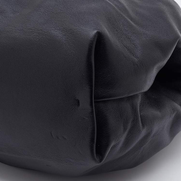 Pre Owned Stella McCartney Black Faux Leather Noma Bucket Bag