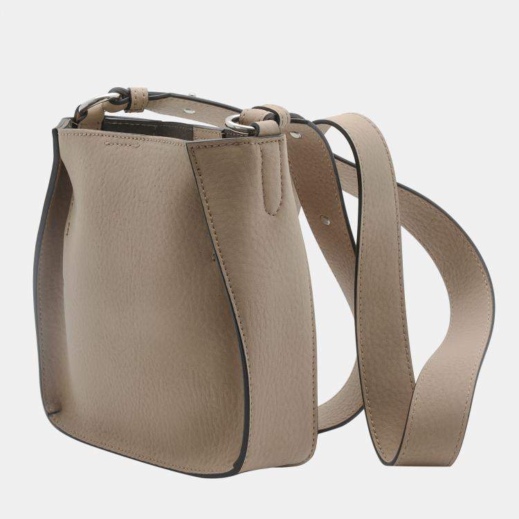 Pre Owned Stella McCartney Logo Vegan Leather Mini Tote
