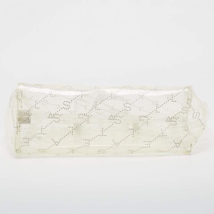 Pre Owned Stella McCartney Clear Monogram PVC Tote