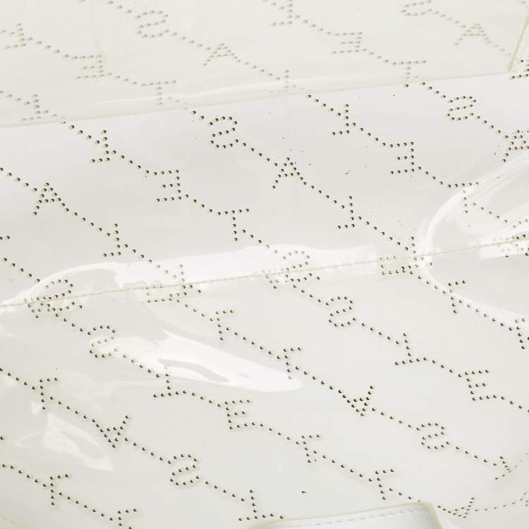 Pre Owned Stella McCartney Clear Monogram PVC Tote