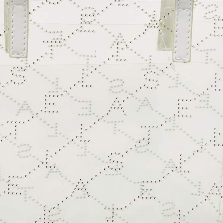 Pre Owned Stella McCartney Clear Monogram PVC Tote