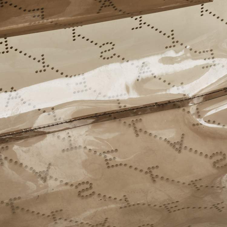 Pre Owned Stella McCartney Grey Monogram PVC Tote