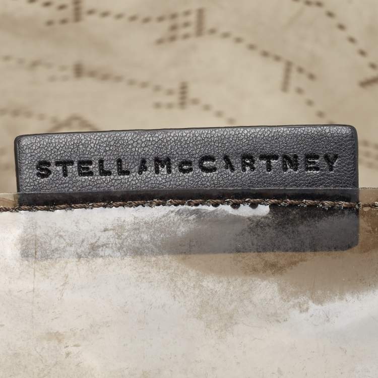 Pre Owned Stella McCartney Grey Monogram PVC Tote