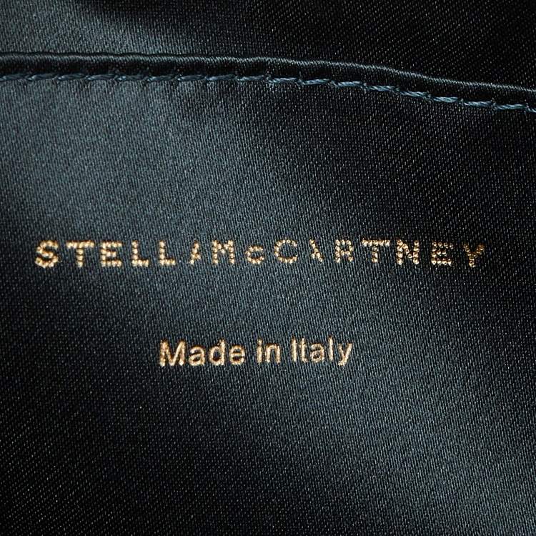 Pre Owned Stella McCartney Green Ombre Silk Zipped Clutch