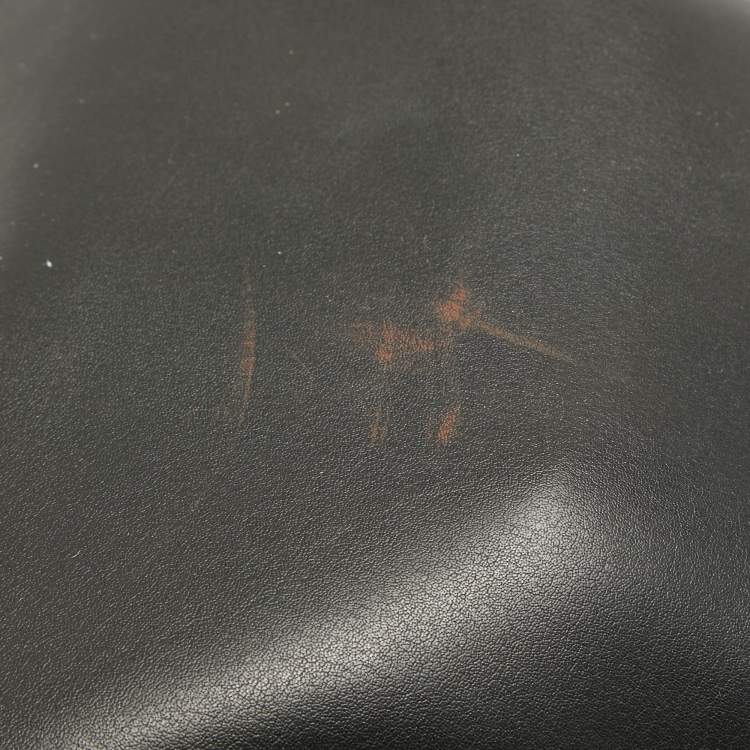 Pre Owned Stella McCartney Black Leather Over The Knee Boots Size 40