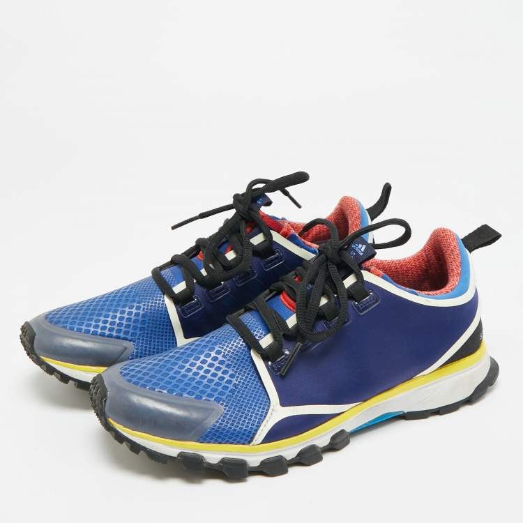 Pre Owned Adidas X Stella McCartney Ultraboost Size 37.5 Multicolor Fabric Lace Up Sneakers