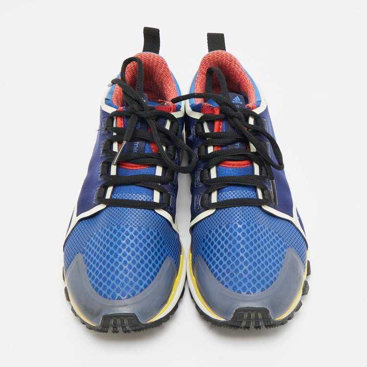 Pre Owned Adidas X Stella McCartney Ultraboost Size 37.5 Multicolor Fabric Lace Up Sneakers