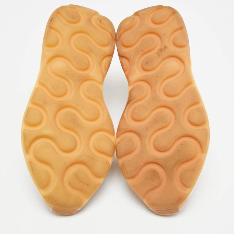 مملوكة مسبقًا Stella McCartney Eclypse Size 36 Pink Faux Leather and Suede Low Top Sneakers