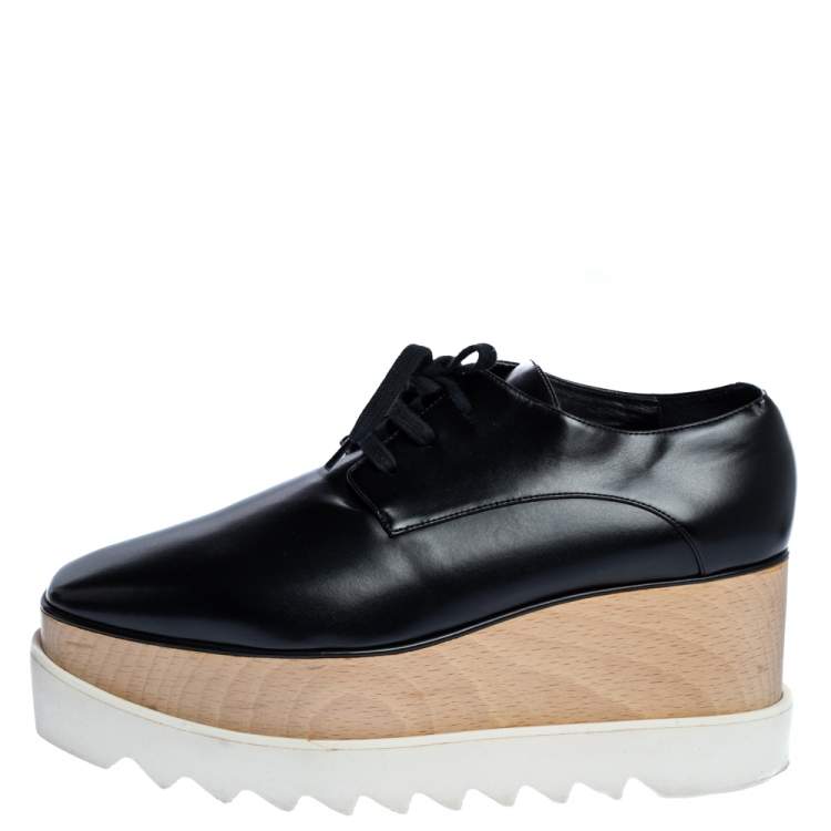 stella mccartney black elyse shoes