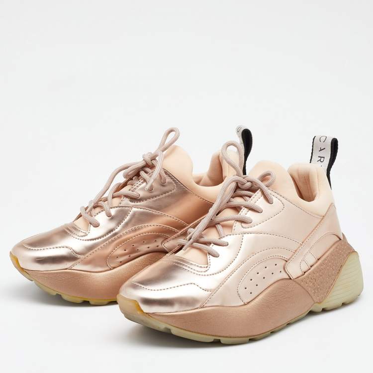 STELLA MCCARTNEY: sneakers in synthetic leather - Pink