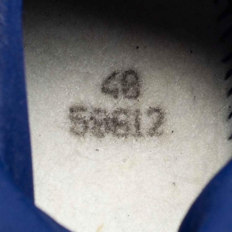 Pre Owned Stella McCartney Two-Tone Faux Leather, Faux Suede and Neoprene Eclypse Low-Top Sneakers Size 40