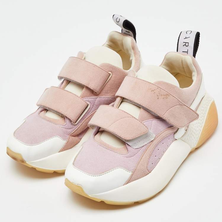 STELLA MCCARTNEY: sneakers in synthetic leather - Pink