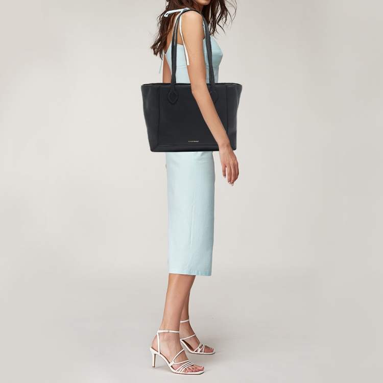 Pre Owned Strathberry Black Leather Tote