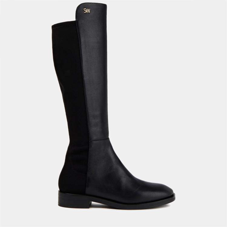 Pre Owned Stuart Weitzman Leather Knee Length Boots 42