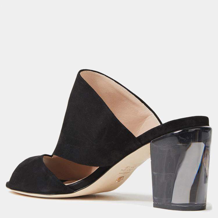 مملوكة مسبقًا Stuart Weitzman Suede Sandals 37.5