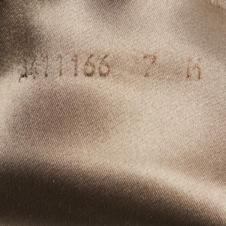 Pre Owned Stuart Weitzman Taupe Grey Suede Over The Knee Boots Size 37.5