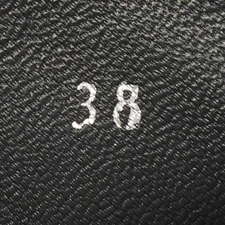 Pre Owned Stuart Weitzman Size 38 Grey/Black Python Embossed Leather Ankle Length Boots