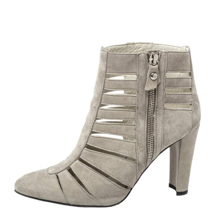 Stuart weitzman clearance grey suede boots