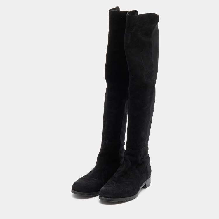 Stuart weitzman on sale allgood suede boot