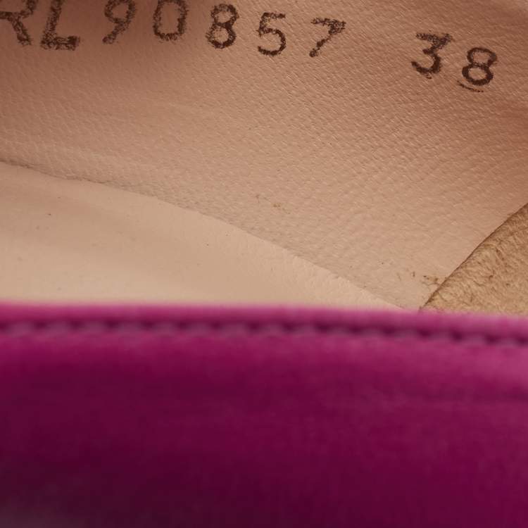 Pre Owned Stuart Weitzman Pink Leather Peep Toe Platform Pumps Size 38