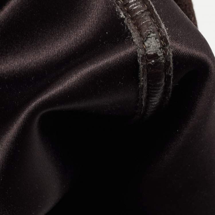 Pre Owned Stuart Weitzman Brown Suede Knee Length Boots Size 35