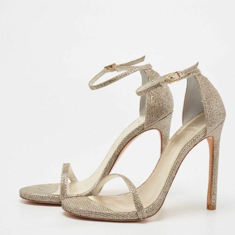 Stuart Weitzman Nudist sandals good