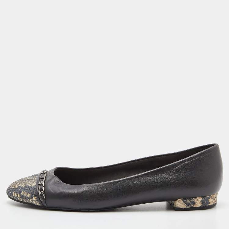 Stuart weitzman snakeskin store flats