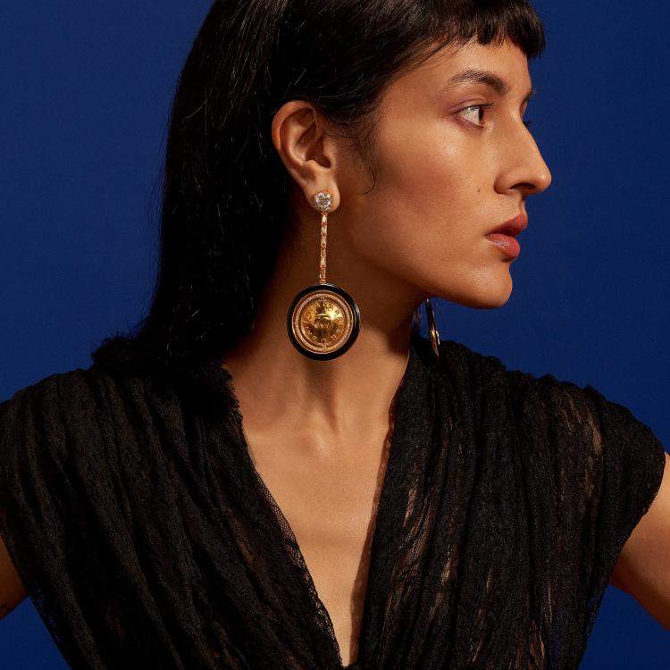 Pre Owned  Aulerth x Shivan & Narresh Numisma Orbit Earrings