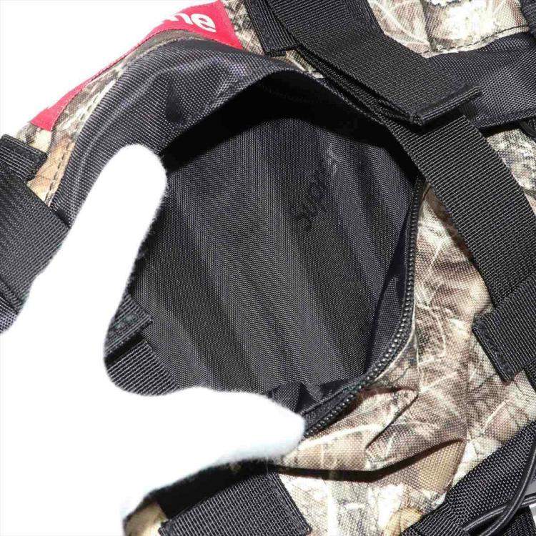 Pre Owned Supreme Real Tree Nylon Camouflage Belt Bag