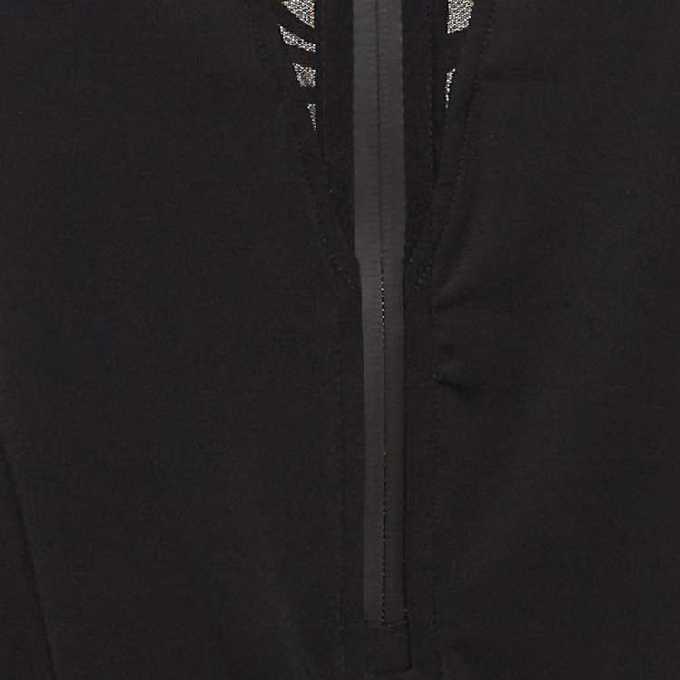 Pre Owned TA3 Black Jersey Lace-Up New Zippy Swimwear XS
