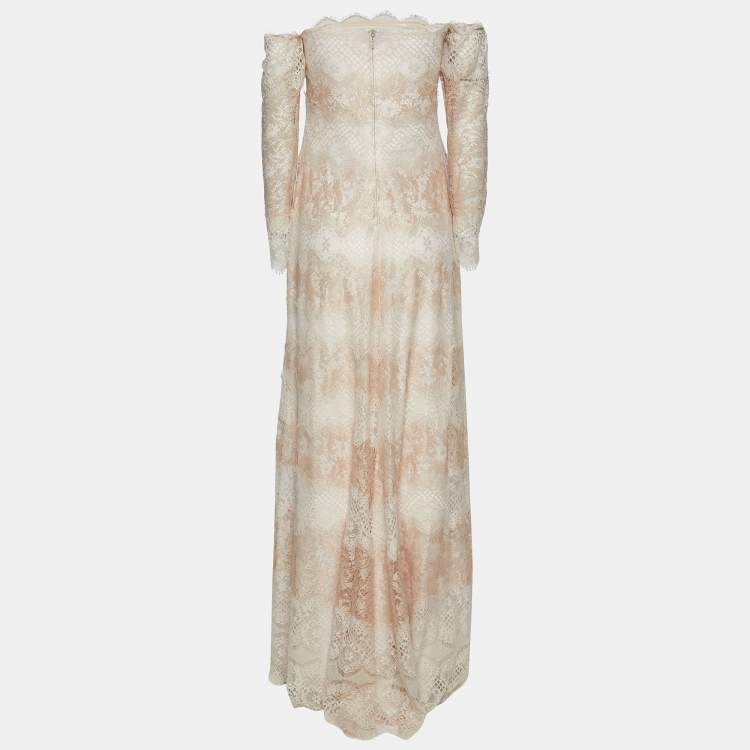 Tadashi shoji long hot sale sleeve dress