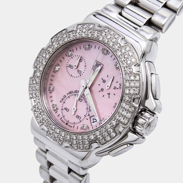 Tag heuer formula 1 ladies pink diamond sales