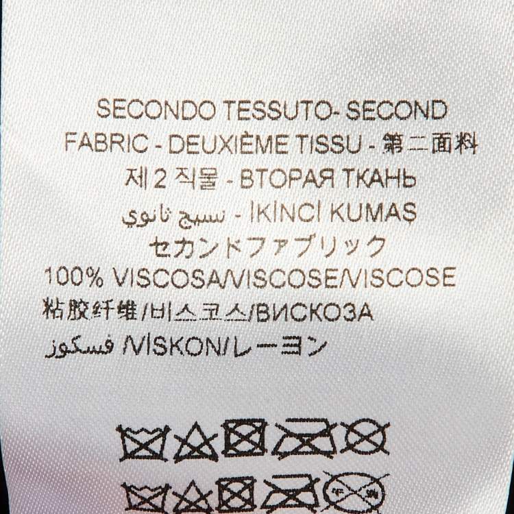 Pre Owned The Attico Black Leather Tie Detail Paperbag Trousers S