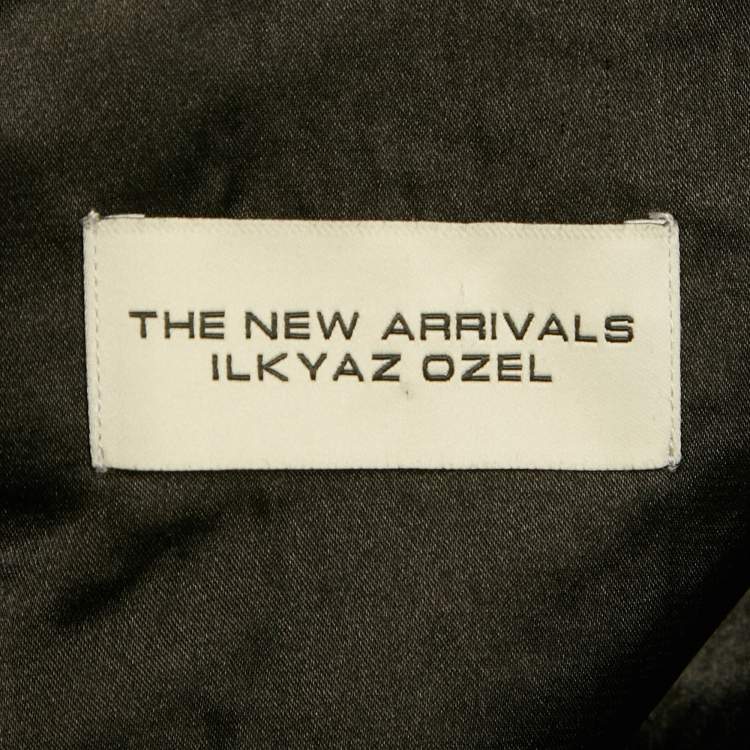 Pre Owned  The New Arrivals Ilkyaz Ozel Black Crepe Long Strapless Dress S