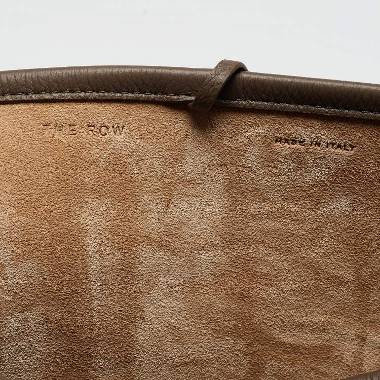 Pre Owned The Row Brown Leather Large N/S Park Tote