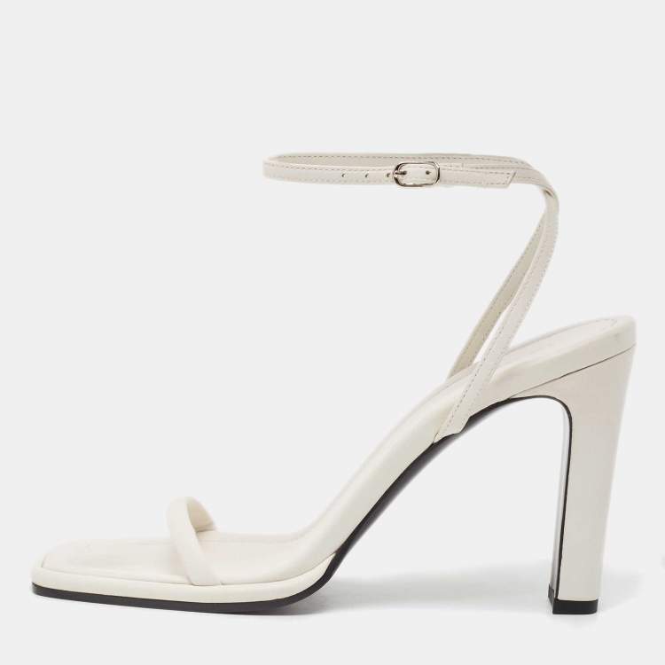 ZARA Heels White Size 7.5 - $25 - From Danielle
