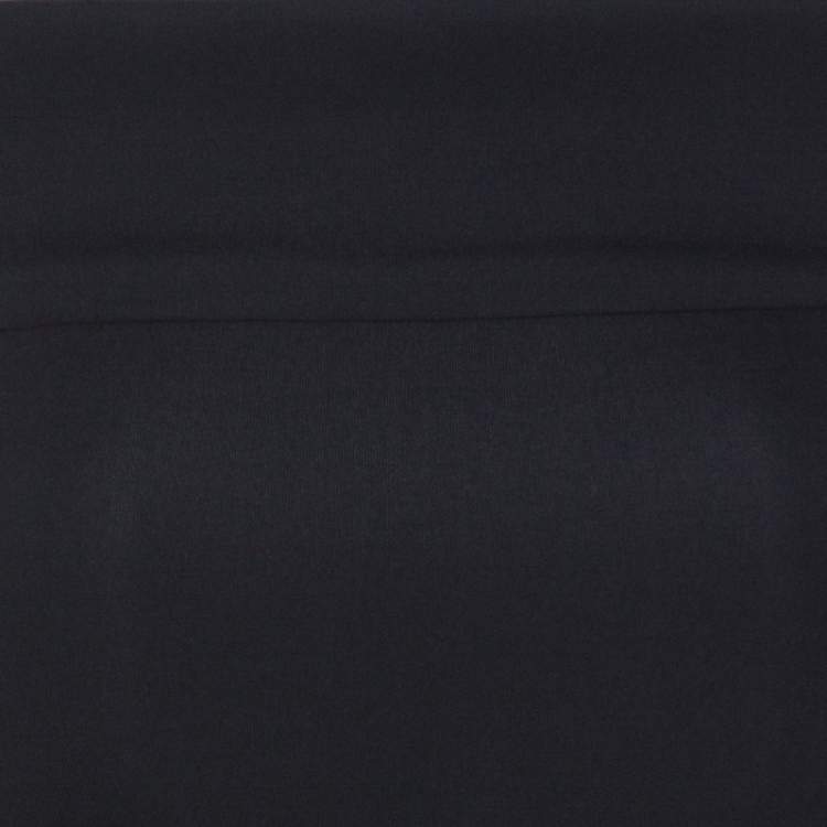 Pre Owned The Row Black Stretch Knit Off Shoulder Nania Dress XS