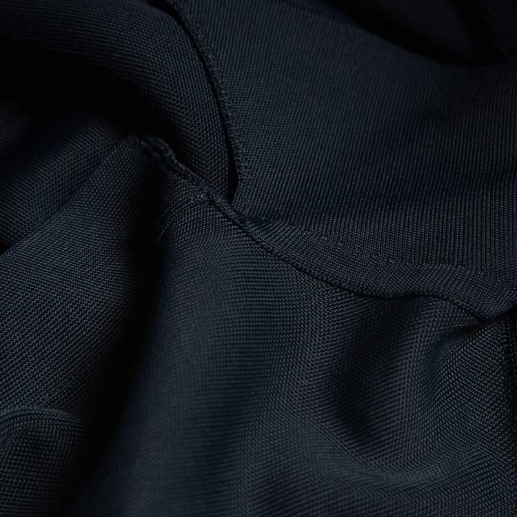 Pre Owned The Row Navy Blue Jersey Carmela Button-Front Shirt Dress S
