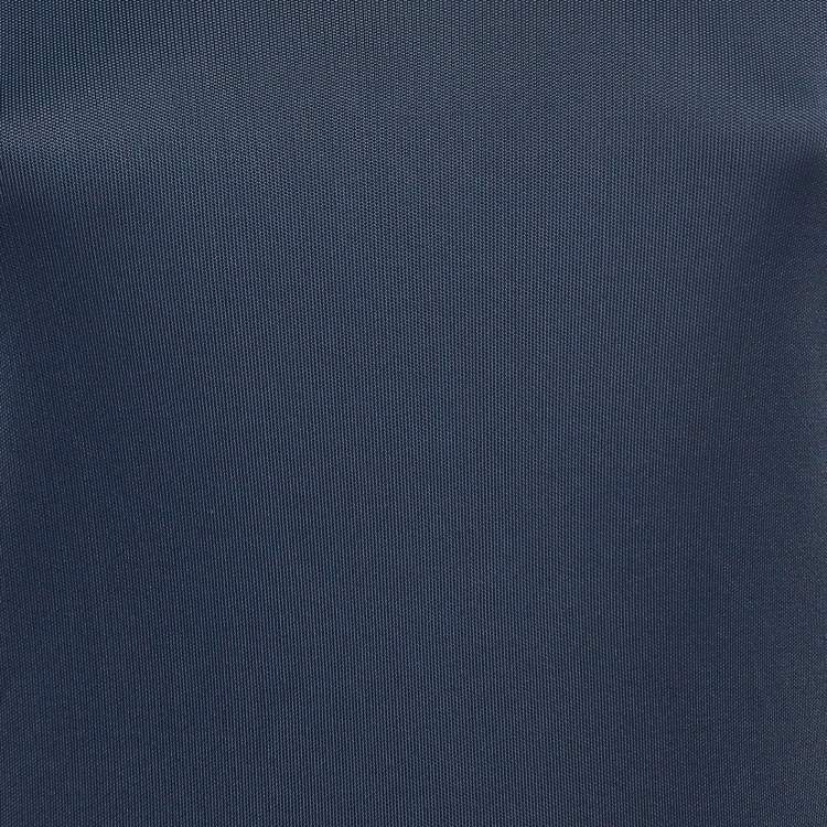 Pre Owned The Row Navy Blue Knit Turtleneck Alicho Maxi Dress XS