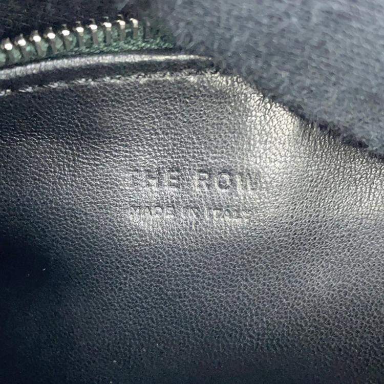 Pre Owned The Row 90’s Dark Khaki Leather Handbag