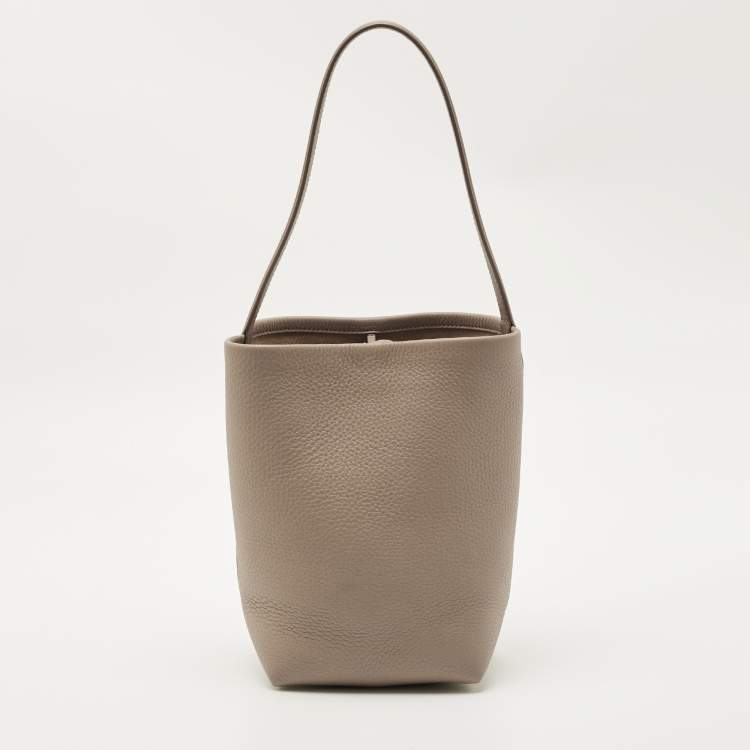 Pre Owned The Row Beige Leather Small N/S Park Tote