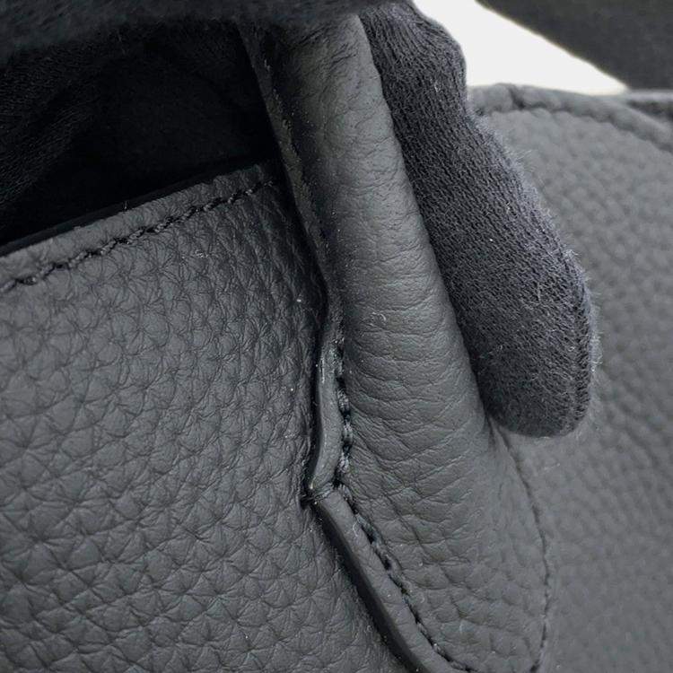 Pre Owned The Row Marlo Tote Black Calf Leather Size 12