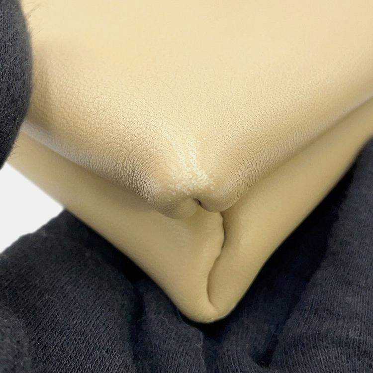 Pre Owned The Row New Twin Shoulder Beige Leather