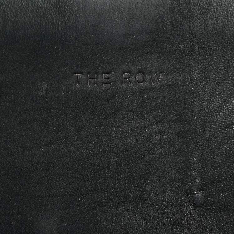 Pre Owned حقيبة يد توتس ذا رو شامواه أسود بارك N/S