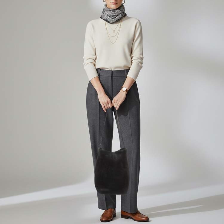 Pre Owned حقيبة يد توتس ذا رو شامواه أسود بارك N/S