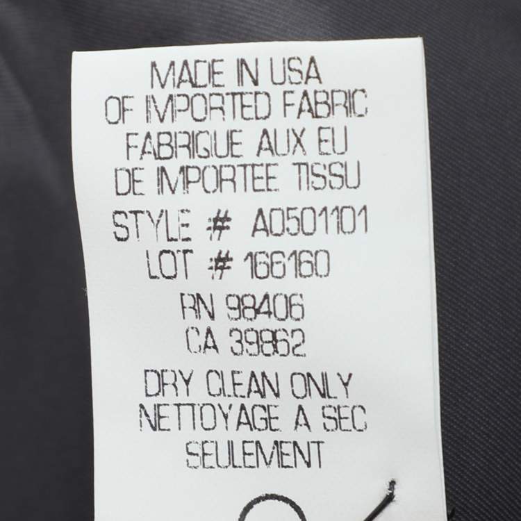 مملوكة مسبقًا Theory Grey Wool Suit S