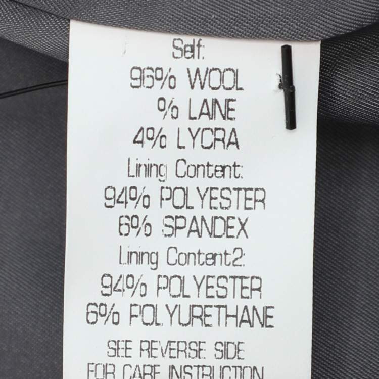 مملوكة مسبقًا Theory Grey Wool Suit S