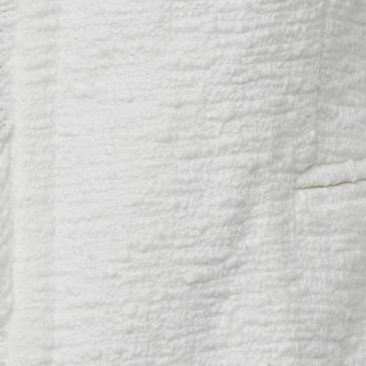 مملوكة مسبقًا Theory White Spring Tweed Lindrayia R Jacket XS