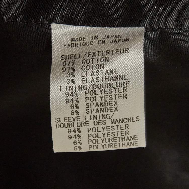 Pre Owned Theory Black Velvet Double Breasted Blazer L